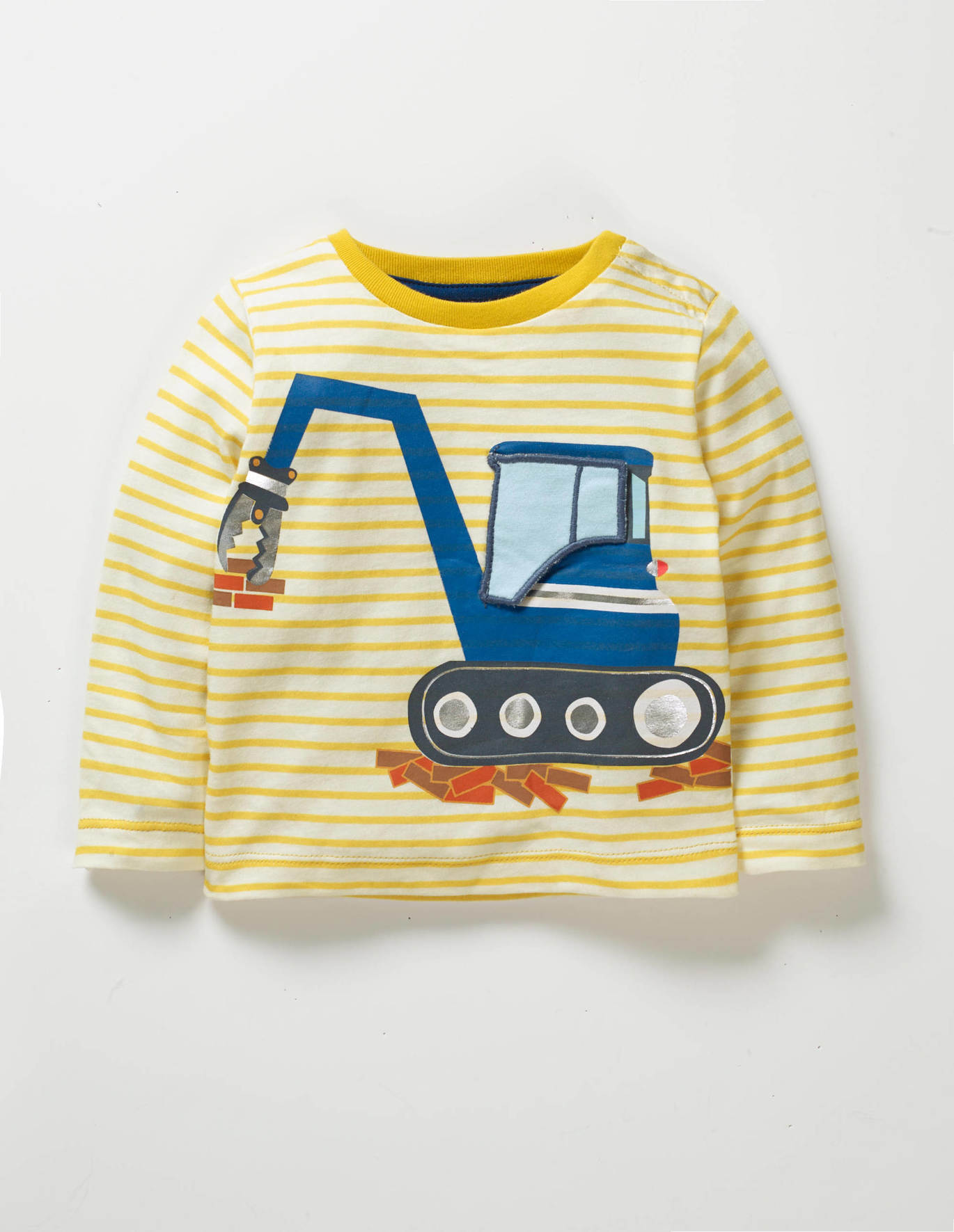Lift The Flap T-Shirt - Daffodil Yellow Digger